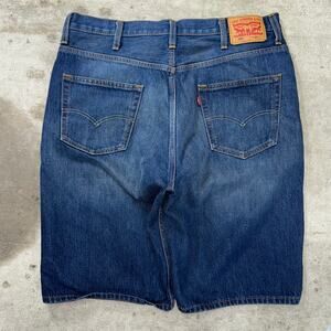 Vintage Y2K Levi Strauss denim 2000s baggy jorts jean shorts
